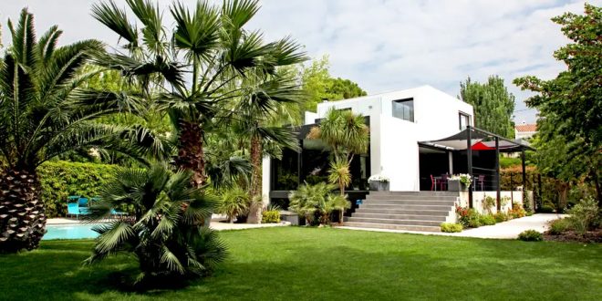 photo d'un jardin exotique