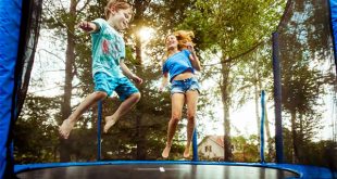 photo d'un trampoline