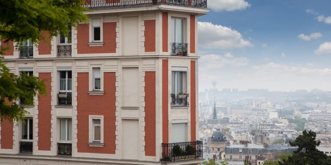 House in Montmartre, Paris